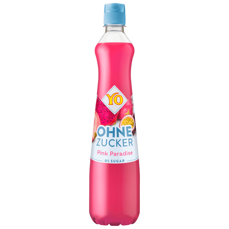 YO Pink Paradise Sirup ohne Zucker 700ml