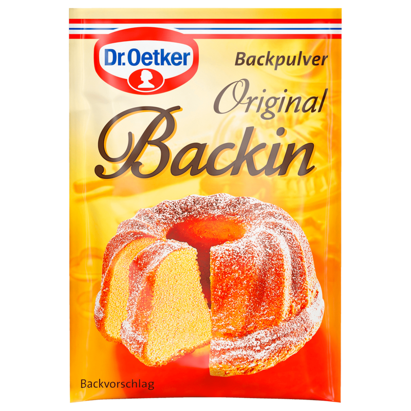 Dr. Oetker Original Backin Backpulver 49g, 3 Beutel