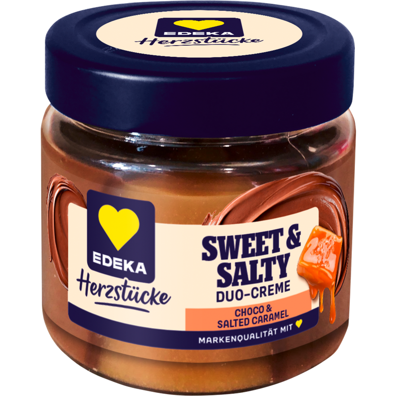 EDEKA Duo Choco Salted Caramel Creme 200g