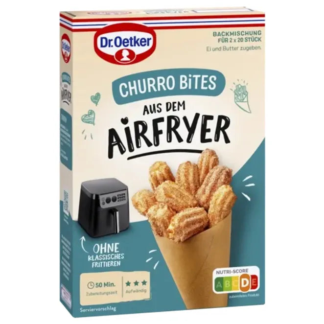 Dr. Oetker Airfryer Churro Bites Baking Mix 300g