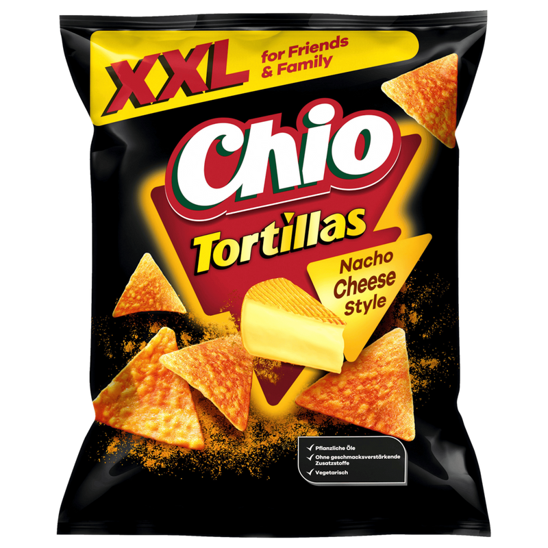 Chio Tortillas Chips 200g Nacho Cheese