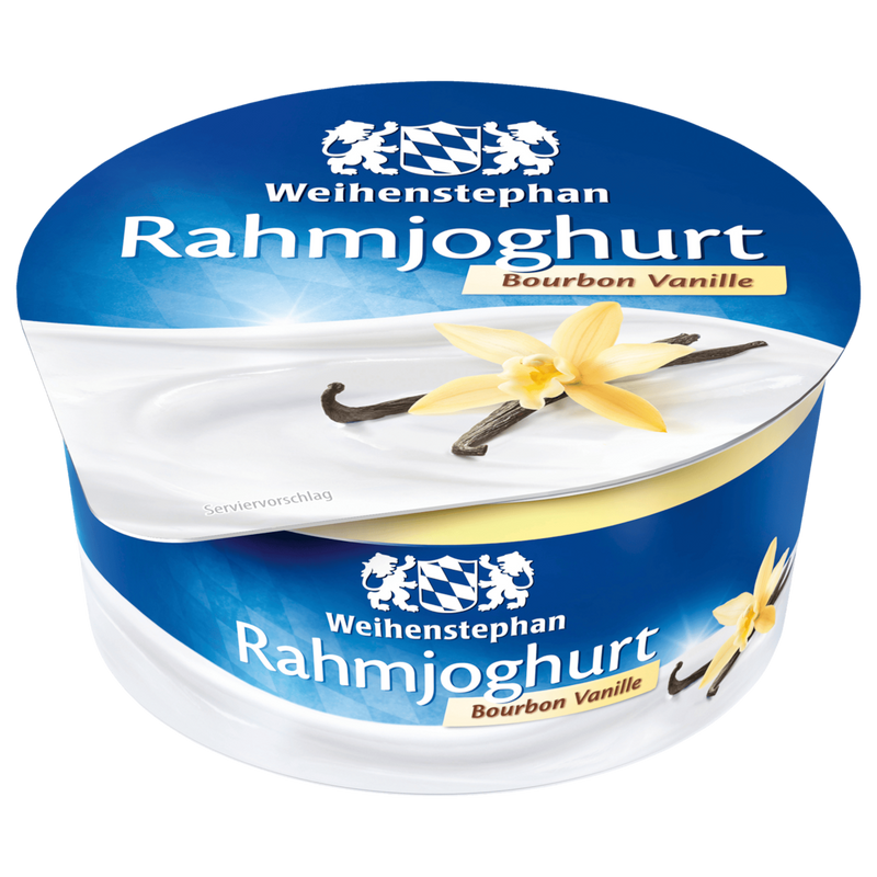 Weihenstephan Rahmjoghurt Bourbon-Vanille 150g