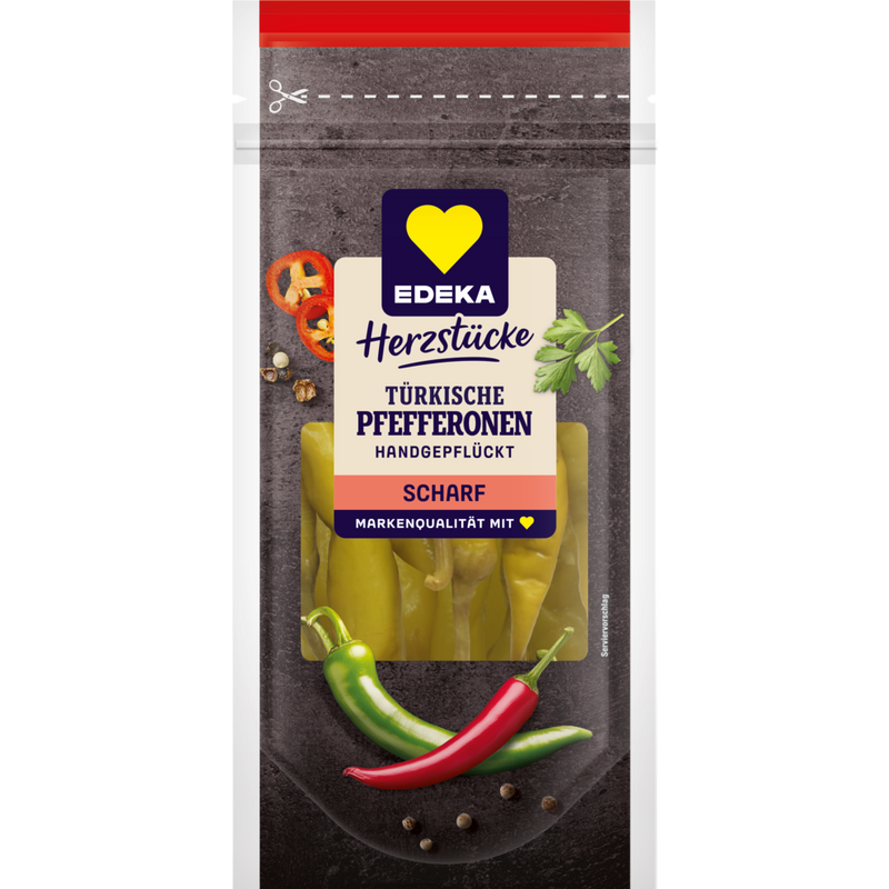 EDEKA Herzstücke Hot Turkish Peppers 250g