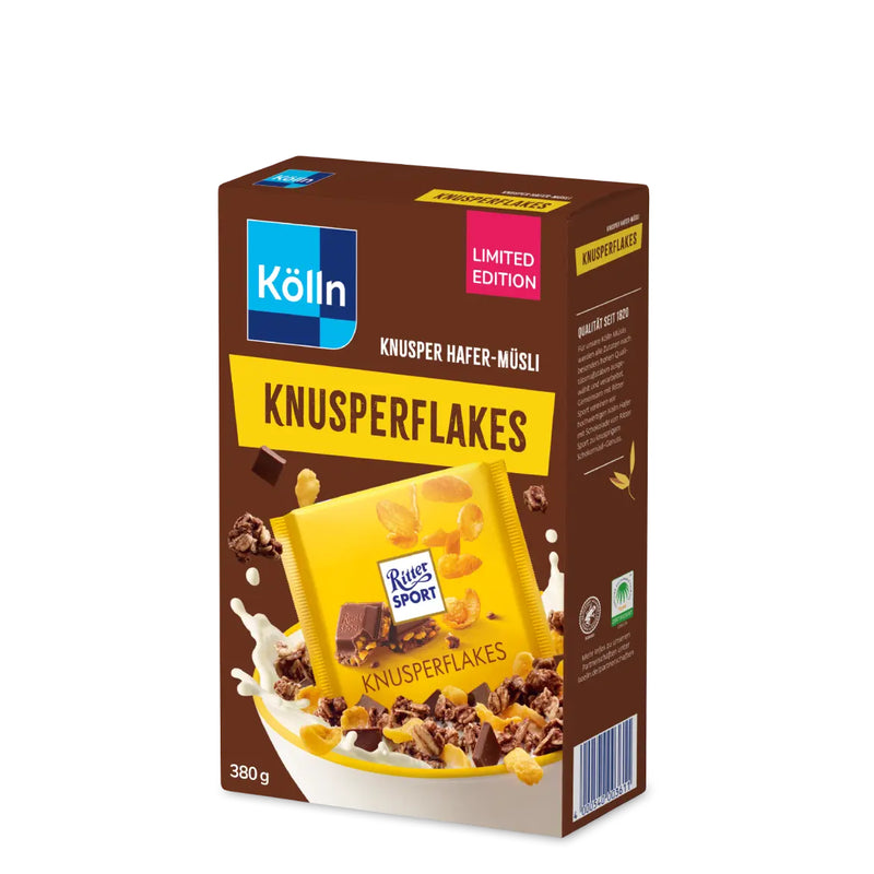 Kölln Knusper-Hafer-Müsli Ritter Sport Knusperflakes 380g