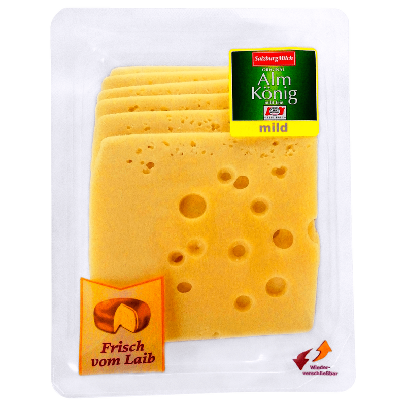 SalzburgMilch Almkönig Käse Scheiben