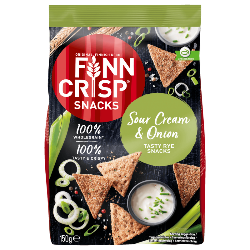 Finn Crisp Sour Creme & Onion 150g