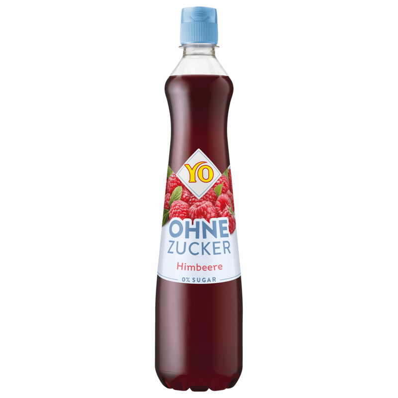 YO Himbeere Sirup ohne Zucker 700ml
