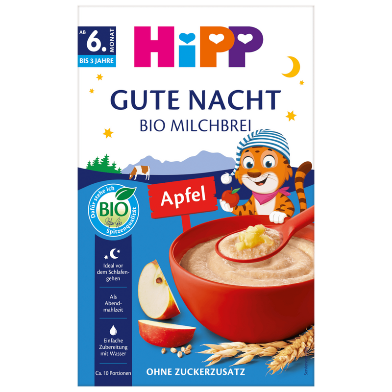 HiPP Organic Good Night Oat & Apple Porridge 475g