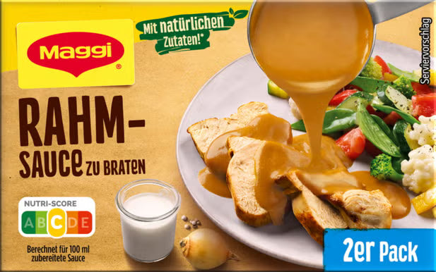 Maggi Rahm-Sauce zu Braten