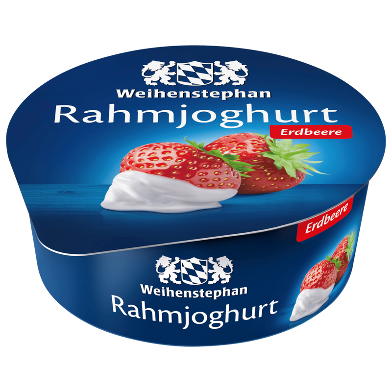 Weihenstephan Rahmjoghurt Erdbeere 150g