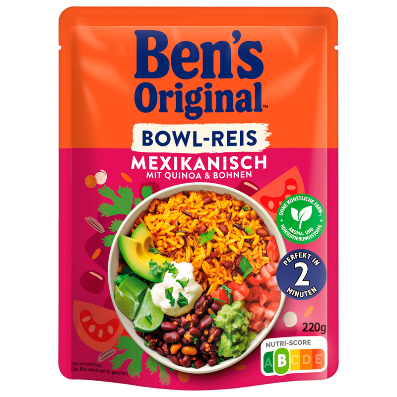 Ben's Original Express Mexican Bowl Rice 220g
