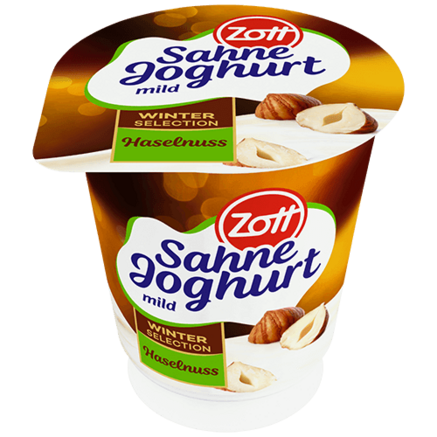Zott Sahne Joghurt Haselnuss 140g