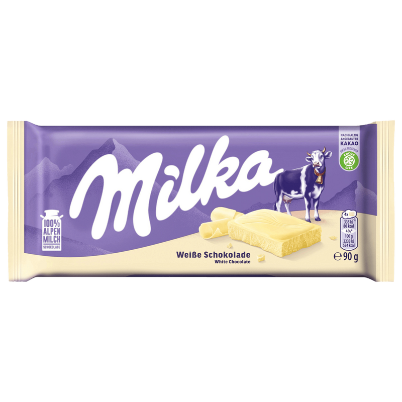 Milka Weiße Schokolade 90 g