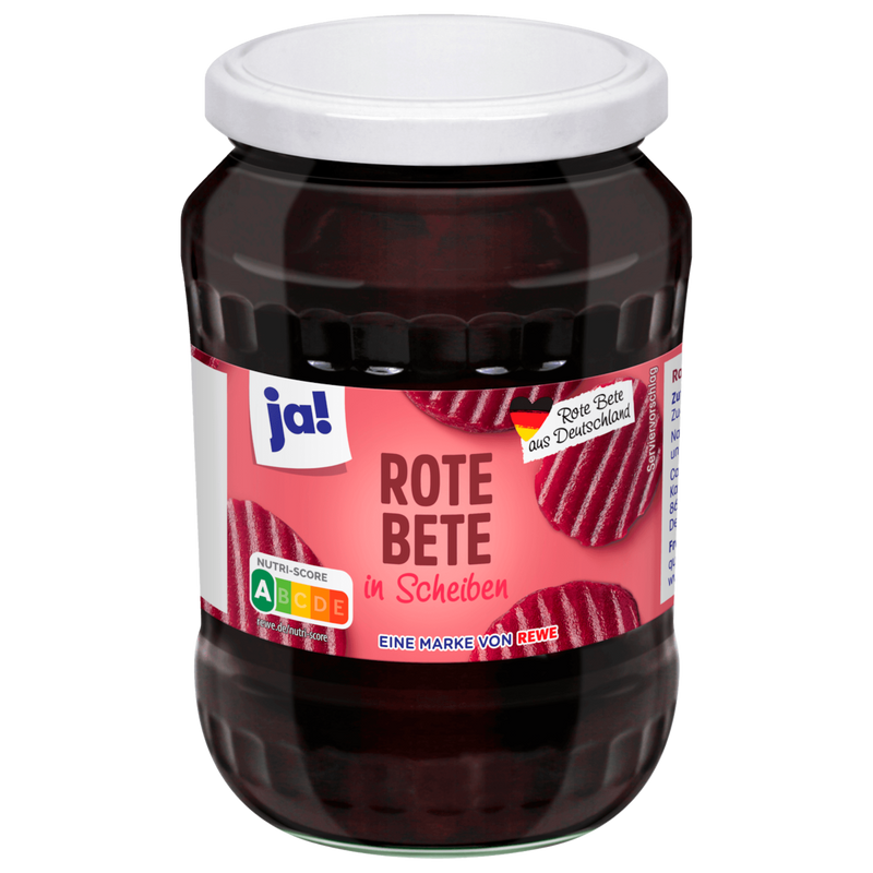 ja! Rote Bete Scheiben eingelegt