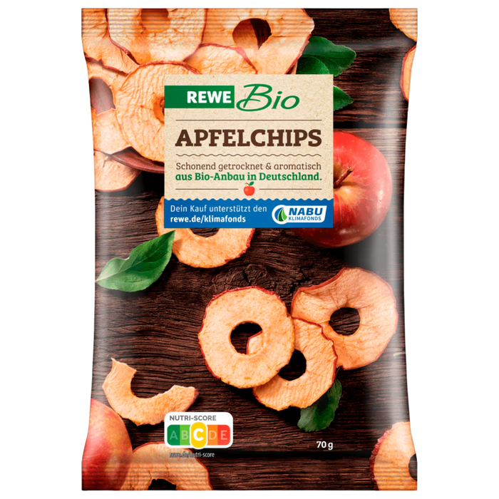 REWE Bio Apfelchips 70g