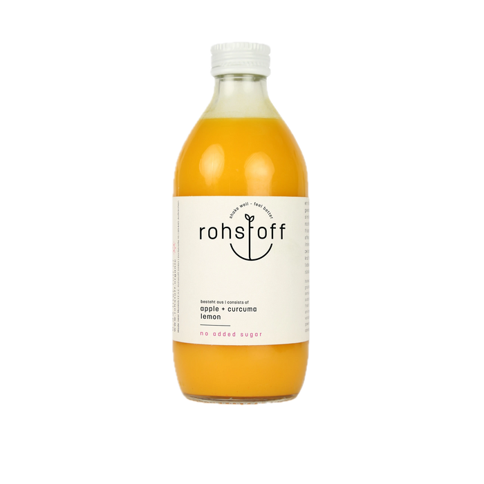 Rohstoff - Apfel + Kurkuma + Zitrone 330ml