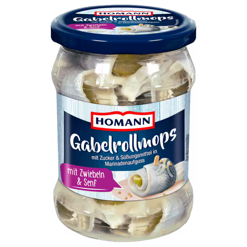Homann Pickled Herring Rolls 500g