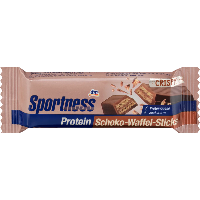 Sportness Protein Waffel, Schoko Sticks 21,5g