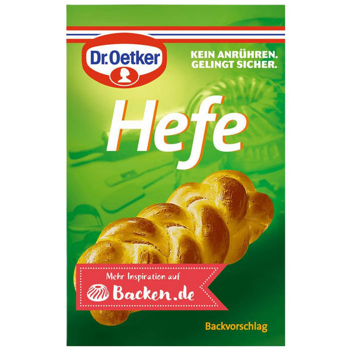 Dr. Oetker - Hefe 4er Pack