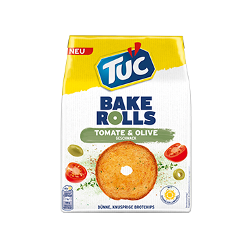 TUC - Bake Rolls Tomato Olive 150g