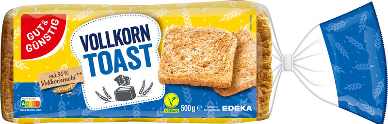G&G Vollkorn Toast 500g