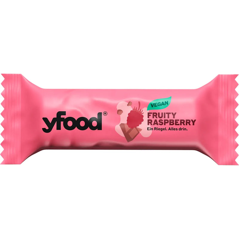 yfood Proteinriegel Vegan Fruity Raspberry 60g